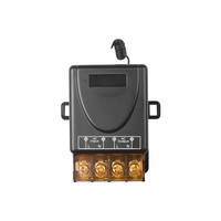 Interrupteur à télécommande sans fil 433Mhz, AC 110V/220V, relais 30A, contrôleur récepteur 1CH, transmetteur RF à 2 boutons, universel