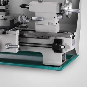 750W mini drehmaschine maschine Variable-Speed Mini Metal Lathe Bench Top Digital RPM maschine werkzeug ausrüstung