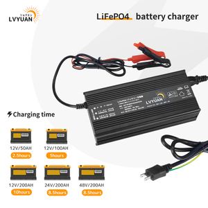 <span class=keywords><strong>Lvyuan</strong></span> <span class=keywords><strong>500W</strong></span> 220V AC à DC 12V 40A/24V 20A 12V/24V Auto portable solaire électrique voiture lithium chargeur de batterie intelligent - Product Image 4