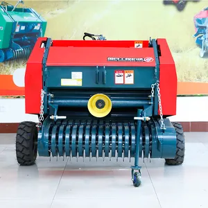 Máy Đóng Kiện Mini Tự Động Đi Bộ Phía Sau Máy Kéo Hay Rơm Tròn Net Baler Round Baler Để Bán