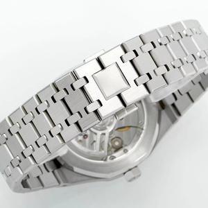 Montre-bracelet automatique de luxe pour homme, design minimaliste, cadran quadrillé, affichage de la date, en acier inoxydable octogonal 15510, tendance 2026 - Product Image 6