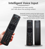 Support Service personnalisé pour 360 V1 Remplacement de la télécommande de haute qualité 47 touches Paquet PVC avec bouton vocal sans mots