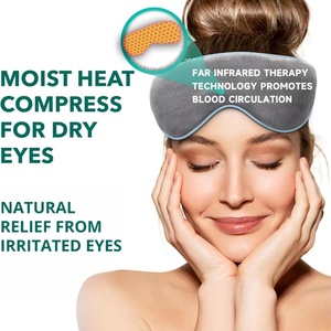 <b>USB</b> <b>Heated</b> Eye Mask with 3-Level Temperature Control Moist Far-Infrared <b>Heat</b> Compress 3D Eyemask for Household Use - Product Image 2