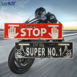 Liuhjg nhà máy wholesalemini LED tín hiệu rẽ Đèn dừng chỉ số ánh sáng cho xe máy xe đạp trang trí cảnh báo đuôi ánh sáng - Product Image 1