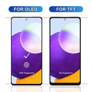 Pantallas LCD OLED de 6.7'' al por mayor para teléfonos móviles <span class=keywords><strong>Samsung</strong></span> A72 4G <span class=keywords><strong>A725F</strong></span> A725M/DS, ensamblaje de digitalizador de pantalla táctil de repuesto. - Product Image 2