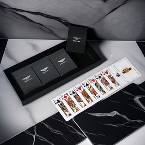 Cartas de juego personalizadas de 57x87 mm, papel estucado con esquinas cuadradas para ajedrez y lugares de entretenimiento con juegos de cartas - Product Image 1