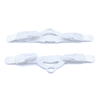 Sangles de plongée ALOMA HS-800 en TPR/PVC/silicone, remplaçables, à ressort, à dégagement rapide, réglables, à talon ouvert – Durables, noir/blanc