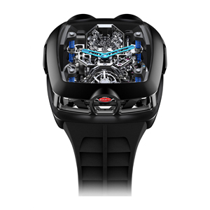 AMG Bugatti Chiron 2024 Limited Edition 16-Cylinder Engine Platinum <b>Watch</b> Square <b>Case</b> Luxury Mechanical <b>Watch</b> - Product Image 1
