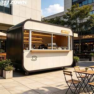 ZOWN Chariot de Restauration Mobile Électrique Pliable, Personnalisable en Couleur, Design de Luxe et Tendance, avec Option de Remorquage, pour Glaces, Café et Confiseries - Product Image 1