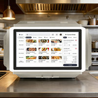 Tablette PC Android étanche IP65 15,6 21,5 23,8 pouces avec PoE pour système d'affichage de cuisine de restaurant KDS, écran tactile tout-en-un