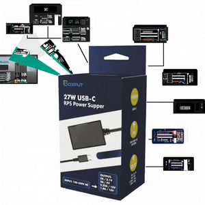 Boxput Rp5 27W USB-C Cung Cấp Điện Cho Raspberry Pi 5 <span class=keywords><strong>5.1V</strong></span> 5A Tương Thích Pd Sạc OTP EU Chúng Tôi Anh AU Cắm Khả Năng Tương Thích - Product Image 3