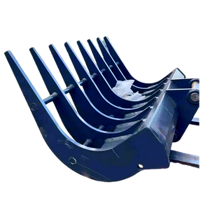 Accessoire de râteau de racine d'excavatrice en gros pour l'industrie agricole pour les travaux de construction de défrichement - Product Image 2