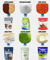 ZONPACK 50g 100g 500g 1000g 2000g vis tarière remplisseur distributeur de dosage sec épices fines café farine poudre emballage Machine de remplissage