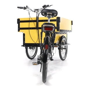 Pédale Électrique Néerlandais Adulte <span class=keywords><strong>Tricycle</strong></span> 3 Roues Vélo Cargo Famille Vélo Enfants Scooter Rue Distributeur Panier À Vendre - Product Image 4