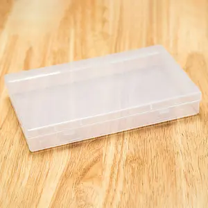 Kotak Penyimpanan Bening Wadah Plastik Kotak Transparan PP