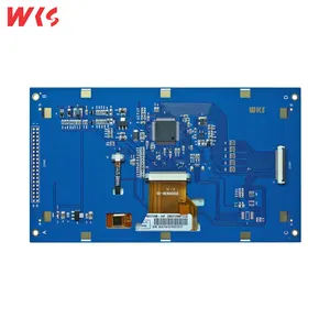 شاشة عرض LCD من النوع TFT مخصصة مقاس 7 بوصة مع شاشة لمس وواجهة لوحة مركبة MCU