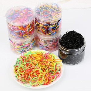 Élastiques pour cheveux d'enfants, élastiques en caoutchouc, élastiques pour bébés filles, petits élastiques qui ne se cassent même pas si on les tire fort, élastiques pour adultes - Product Image 2