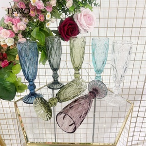 Thanh Lịch Thủy Tinh Thủy Tinh Cốc Vòng Dưới Cup Phong Cách Cổ Điển Rượu Vang Cốc Thủy Tinh Cho Ý Pháp Châu Âu - Product Image 4