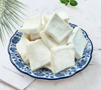 Gefreeze-droogde kokoschips - Knapperige keto-vriendelijke veganistische snack. Volledig natuurlijke yoghurttopper of baktopper bulkverpakking