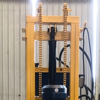 Foreuse hydraulique électrique 3KW pour puits d'eau, 100m, trépan 250mm avec moteur de treuil 4KW, 220V/380V, machine portable pour puits peu profonds