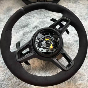 Volante de Cuero Personalizado de Alta Calidad para Porsche Panamera, Macan, Cayenne, Cayman, 911, 718, 987, 970, 958, 997 - Product Image 4