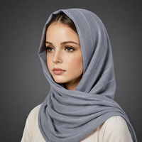 Hiyab Infantil 9908, Tela de Chifón Personalizada, 100% Poliéster, Material Ligero, Transpirable y Suave para Niños, Pañuelo para la Cabeza de Verano