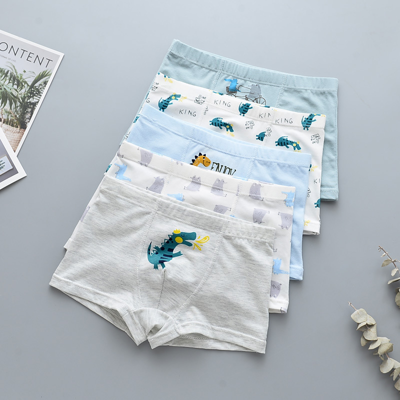 Wholesale 95 Cotton Kids Boxer Underwear
