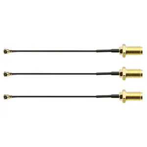 SMA para ipex/UFL RF conjunto de cabo rp sma cabo de extensão Pigtail Cabo RF 1.13 10cm