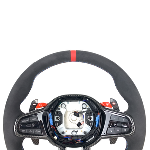 Volante de Cuero para Automóvil BMW G02 G05 G06 G14 G15 G16G17 G20 G30 G80 F30 G82 F92 F90 <span class=keywords><strong>M5</strong></span> 2025 LCI Nuevo Serie 4 - Product Image 4