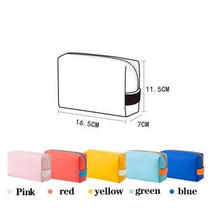 Women Waterproof Cosmetic <b>Bag</b> PU Cute Colors Travel Makeup <b>Bags</b> Woman Portable <b>Make</b> <b>up</b> Toiletry Storage <b>Bag</b> - Product Image 6