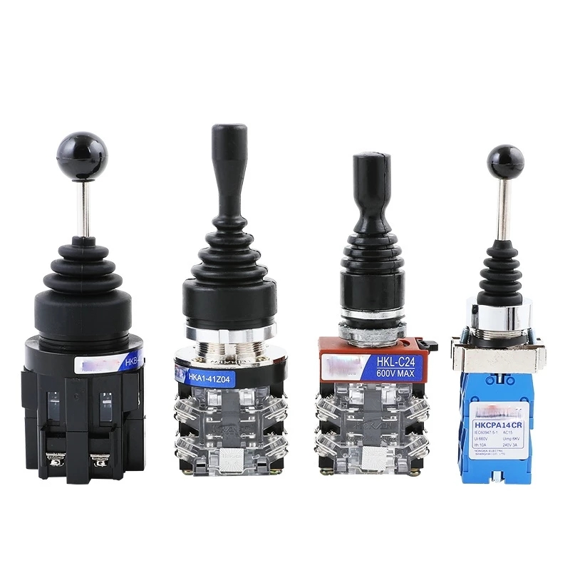 Индуктивный джойстик переключатель 2/4 направлений мгновенная фиксация 4 позиции без автосброса воблерная палка перекрестный переключатель HKA1