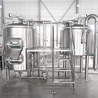 Équipement de fermentation de brasserie de 1000 L avec PLC et moteur pour la production de bière