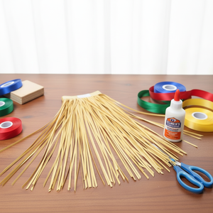 Tuiles <span class=keywords><strong>de</strong></span> toiture artificielles en plastique imitation palmier pour abris, artisanat artistique, protection solaire anti-insectes, tuiles <span class=keywords><strong>de</strong></span> toit paysagères - Product Image 4