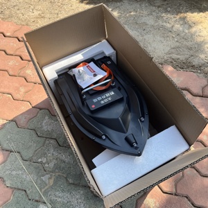 Seehoo nuovo Cruise Control 500M pesca amo esca barca 2 motori da 2KG richiamo di alimentazione nave cercatore di barche con luci notturne - Product Image 6