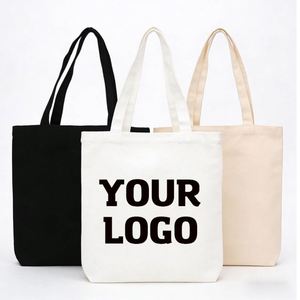 Bolsas de Compras Reutilizables de Lona de Algodón con Logotipo Personalizado al por Mayor Cjx4, Bolsas Promocionales Económicas Personalizables con Impresión - Product Image 1