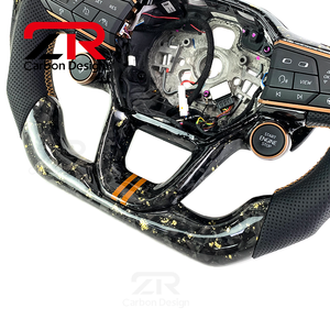 <span class=keywords><strong>Volant</strong></span> en fibre de carbone forgée avec bouton de démarrage LED pour <span class=keywords><strong>Seat</strong></span> Cupra Tavascan Terramar Formentor VZ VZ5 Leon <span class=keywords><strong>Ibiza</strong></span> Ateca Aro Born - Product Image 5