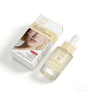 Olio Viso Antirughe, Sbiancante e Rassodante con Collagene Ricombinante di Tipo III e Ginseng, Fermentazione Biologica, 30mL OEM ODM - Product Image 2