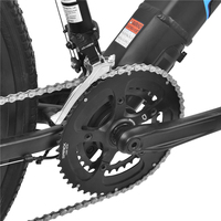 Vélo de gravier électrique à 16 vitesses avec cadre en alliage d'aluminium, moteur central 250W 36V, batterie au lithium, entrepôt américain