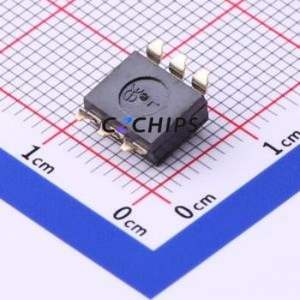 TO-03 DIP Switch SMD-6P,6.3x7.6mm Switch Flat Toggle, Raised Type 3 2.54mm Black - Product Image 2