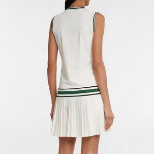 Falda de Tenis Plisada de Alta Calidad Personalizable, Vestido de Tenis Suave de Secado Rápido y Alta Elasticidad, Ropa de Tenis Sexy para Mujer - Product Image 3