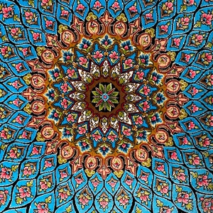 Alfombra Infantil <span class=keywords><strong>de</strong></span> Lujo <span class=keywords><strong>de</strong></span> 50*70cm con Diseño Floral Persa Mandala, Tejida a Máquina, para el Lado <span class=keywords><strong>de</strong></span> la Cama, Decoración para Sala <span class=keywords><strong>de</strong></span> Estar y Dormitorio - Product Image 3