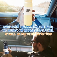 DAJI HYDRO 12oz Thermos décontracté en acier inoxydable bouteille isolée sous vide pour étudiants enfants retour à l'école enduit de poudre