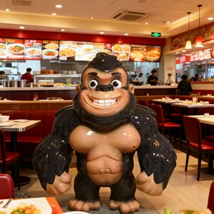 CS238 OEM Artistic Lifelike Tooth Sculpture Weather-resistant Resin Statue for Home Oral Health Commercial Dental Store Front - Product Image 3