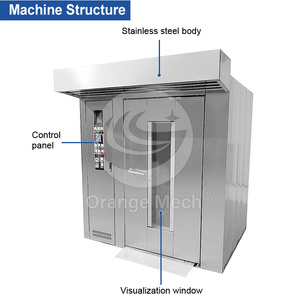 Horno De Pan Rotativo Industrial 64 Bandejas 32 Tray <strong>Bakery</strong> Equipment Bread Rotary Oven <strong>Bakery</strong> Bread <strong>Machine</strong> - Product Image 5