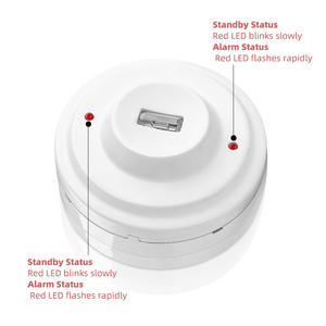 पारंपरिक यूवी लौ डिटेक्टर 360 ° निगरानी अग्नि अलार्म सिस्टम एब्स सामग्री अग्नि सुरक्षा - Product Image 4