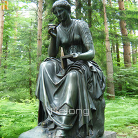 Sculpture de figure grecque grandeur nature de style antique prix de la statue de déesse en bronze coulé romain