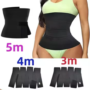 Ceinture <span class=keywords><strong>de</strong></span> compression ajustable pour femme, effet ventre plat, idéale post-partum, entraînement, fitness, usage quotidien - Product Image 2