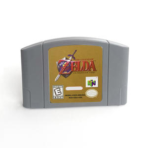Consolas de Videojuegos Retro, The Legend of Zelda: <span class=keywords><strong>Ocarina</strong></span> of Time, Versión N64 para Estados Unidos en Inglés, Cartucho de Juego de 64 bits para N64 - Product Image 1