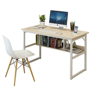 Escritorio Moderno Individual Pequeño para Computadora, Escritorio Simple para Dormitorio de Estudiantes