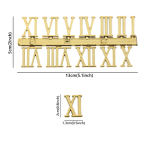 Pièces d'<span class=keywords><strong>horloge</strong></span> de réparation de gadget de remplacement numérique Diy Roman Arabic Number Bell Clock <span class=keywords><strong>Chiffres</strong></span> <span class=keywords><strong>Horloge</strong></span> Accessoires - Product Image 3